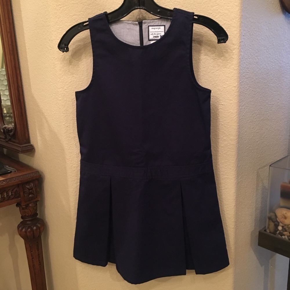 GYMBOREE Girls Navy Blue Dress Size 8Y